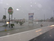 Urban Flooding on Wild Rose and Highway 77/83 Frontage Road, Brownsville (click to enlarge)